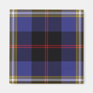 Scottish Clan Hill Tartan Pset Magneet