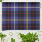 Scottish Clan Hill Tartan Pset Theedoek (Gevouwen)