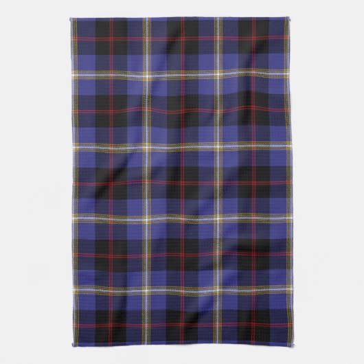 Scottish Clan Hill Tartan Pset Theedoek (Verticaal)