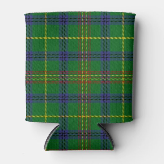 Scottish Clan Holmes Tartan Pset Blikjeskoeler (Voorkant)