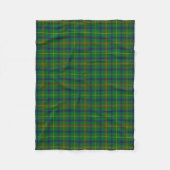 Scottish Clan Holmes Tartan Pset Fleece Deken (Voorkant)