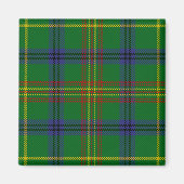 Scottish Clan Holmes Tartan Pset Magneet (Voorkant)