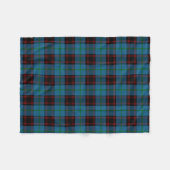 Scottish Clan Home Tartan Pset Fleece Deken (Voorkant (Horizontaal))