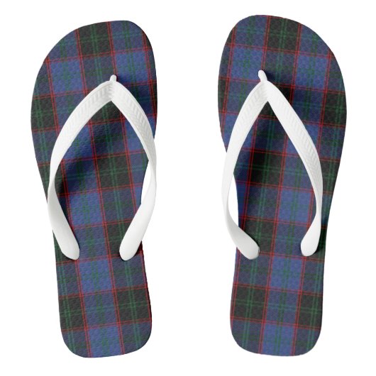 Scottish Clan Home Tartan Teenslippers (Voetbed)