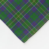 Scottish Clan Hunter Classic Tartan Fleece Deken (Hoek)