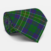 Scottish Clan Hunter Letter H Monogram Tartan Stropdas (Opgerold)