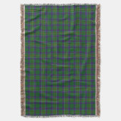 Scottish Clan Hunter Tartan Deken (Voorkant Verticaal)