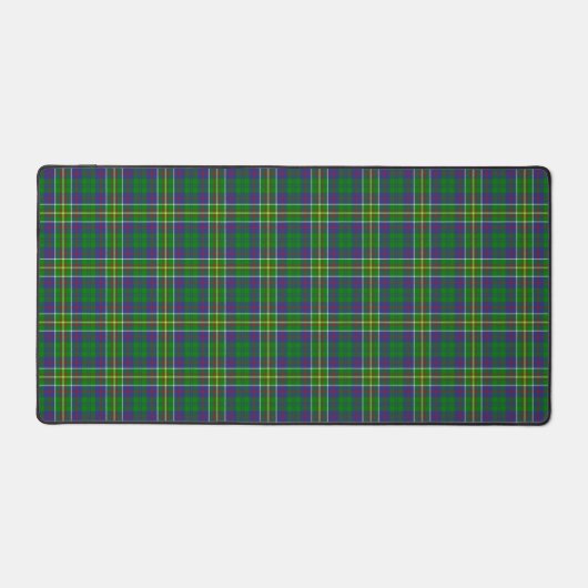 Scottish Clan Hunter Tartan Plaid Bureaumat (Voorkant)