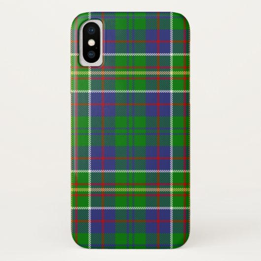 Scottish Clan Hunter Tartan Plaid Case-Mate iPhone Case (Achterkant)