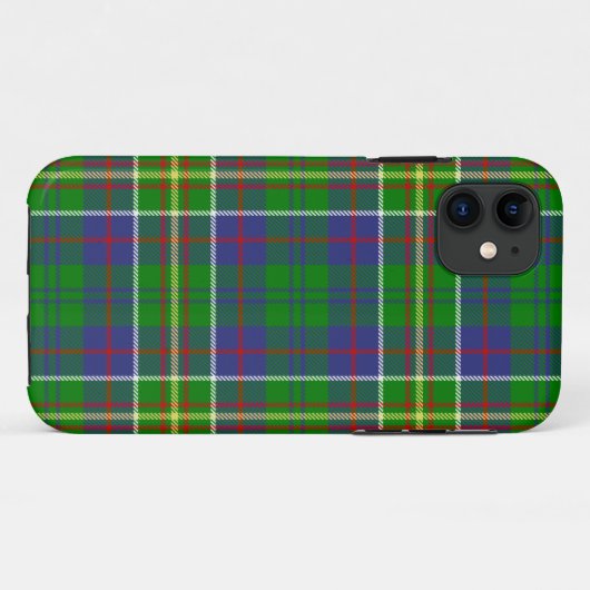 Scottish Clan Hunter Tartan Pset Case-Mate iPhone Case (Achterkant (horizontaal))