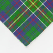 Scottish Clan Hunter Tartan Pset Fleece Deken (Hoek)