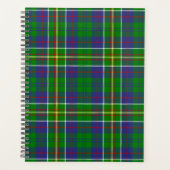 Scottish Clan Hunter Tartan Pset Planner (Voorkant)