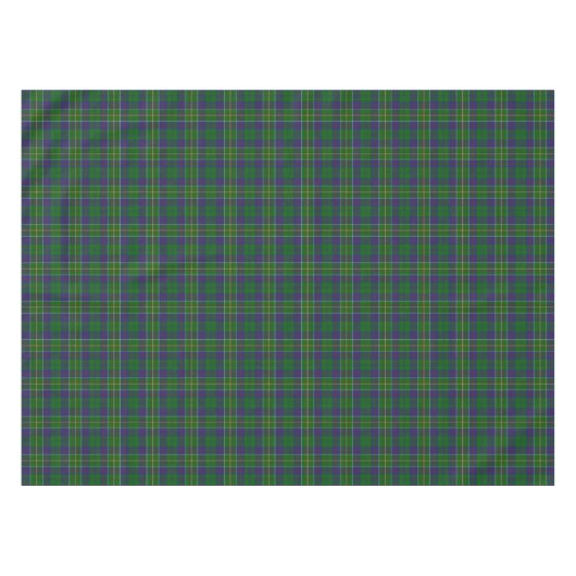 Scottish Clan Hunter Tartan Tafelkleed (Voorkant (Horizontaal))