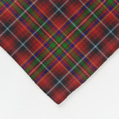 Scottish Clan Innes Classic Tartan Fleece Deken (Hoek)