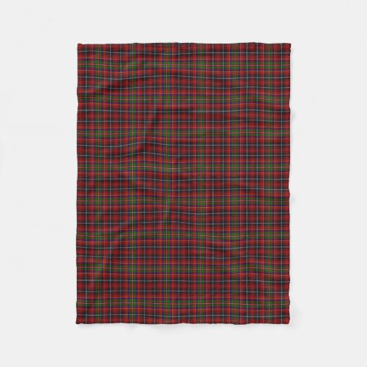 Scottish Clan Innes Classic Tartan Fleece Deken (Voorkant)