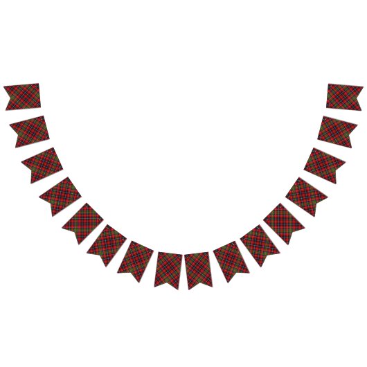 Scottish Clan Innes Tartan Vlaggetjes (Alle)