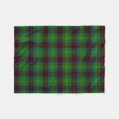 Scottish Clan jacht alleen Tartan Pset Fleece Deken (Voorkant (Horizontaal))