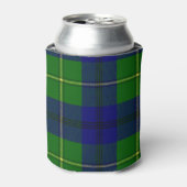 Scottish Clan Johnston Tartan Pset Blikjeskoeler (Blikje Voorkant)