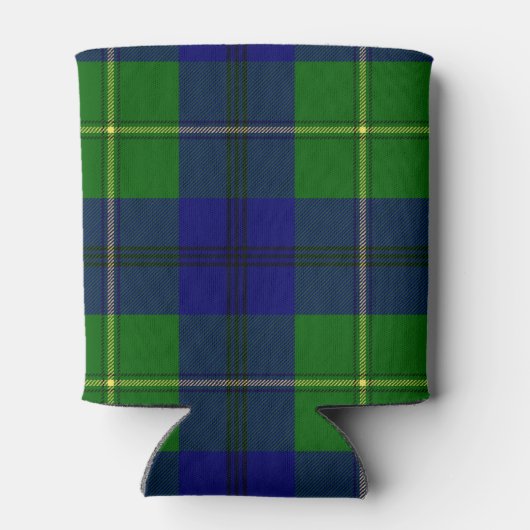Scottish Clan Johnston Tartan Pset Blikjeskoeler (Achterkant)