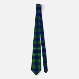 Scottish Clan Johnston Tartan Pset Stropdas