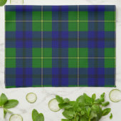 Scottish Clan Johnston Tartan Pset Theedoek (Gevouwen)