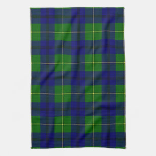 Scottish Clan Johnston Tartan Pset Theedoek