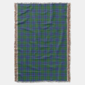 Scottish Clan Johnstone Tartan Deken (Voorkant Verticaal)
