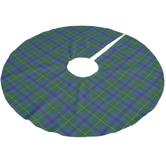Scottish Clan Johnstone Tartan Kerstboom Rok (Gekanteld)