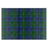 Scottish Clan Johnstone Tartan Snijplank (Voorkant)