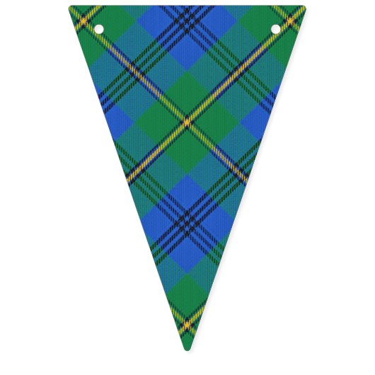 Scottish Clan Johnstone Tartan Vlaggetjes (Tweede vlag)