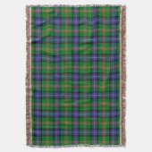Scottish Clan Jones Tartan Pset Deken (Voorkant Verticaal)