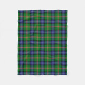 Scottish Clan Jones Tartan Pset Fleece Deken (Voorkant)