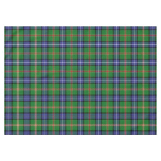 Scottish Clan Jones Tartan Pset Tafelkleed (Voorkant (Horizontaal))