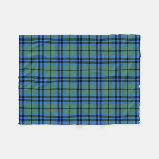 Scottish Clan Keith Tartan Pset Fleece Deken (Voorkant (Horizontaal))