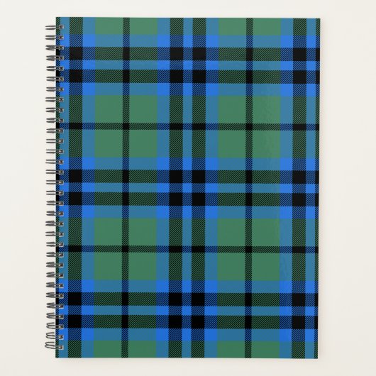 Scottish Clan Keith Tartan Pset Planner (Voorkant)