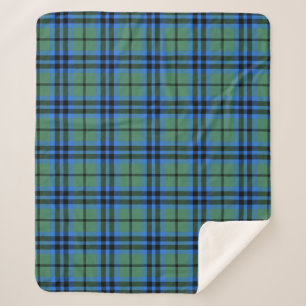 Scottish Clan Keith Tartan Pset Sherpa Deken