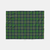Scottish Clan Kennedy Tartan Pset Fleece Deken (Voorkant (Horizontaal))