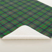 Scottish Clan Kennedy Tartan Pset Sherpa Deken (3/4)