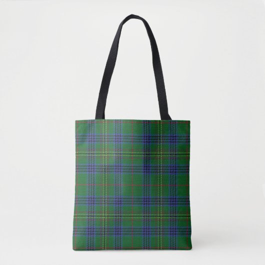 Scottish Clan Kennedy Tartan Pset Tote Bag (Voorkant)