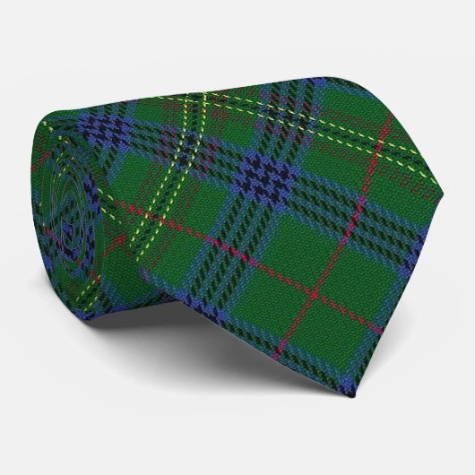 Scottish Clan Kennedy Tartan Stropdas (Opgerold)