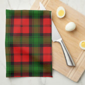Scottish Clan Kerr Tartan Pset Theedoek (Quarter Fold)