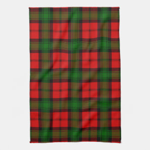Scottish Clan Kerr Tartan Pset Theedoek