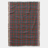 Scottish Clan Kidd Red Green Blue Tartan Deken (Voorkant Verticaal)