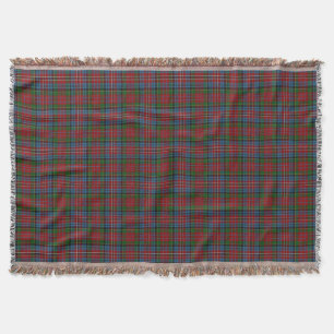 Scottish Clan Kidd Red Green Blue Tartan Deken