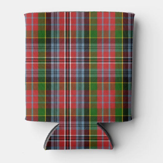Scottish Clan Kidd Tartan Pset Blikjeskoeler (Voorkant)