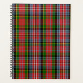 Scottish Clan Kidd Tartan Pset Planner (Voorkant)