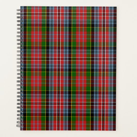 Scottish Clan Kidd Tartan Pset Planner (Voorkant)