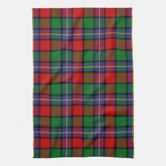 Scottish Clan Kilgore Tartan Pset Theedoek (Verticaal)