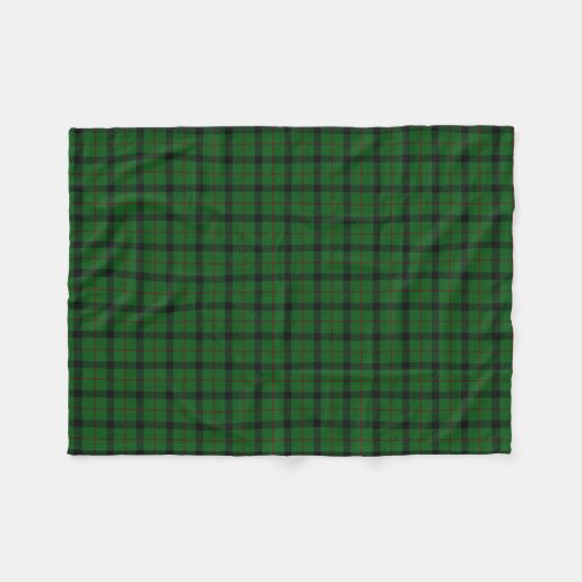 Scottish Clan Kincaid Classic Tartan Fleece Deken (Voorkant (Horizontaal))