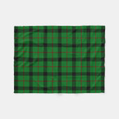 Scottish Clan Kincaid Tartan Pset Fleece Deken (Voorkant (Horizontaal))